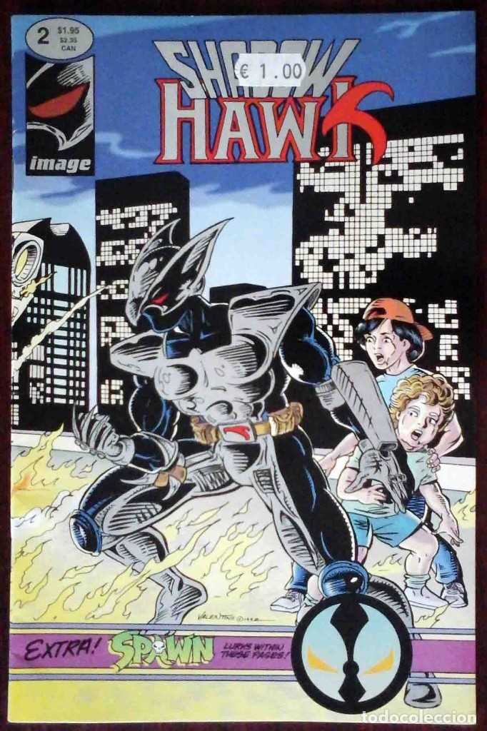 C&oacute;mics: Shadow Hawk N&ordm; 2 of 4 Extra Spawn - Edici&oacute;n USA en ingl&eacute;s. - Foto 1