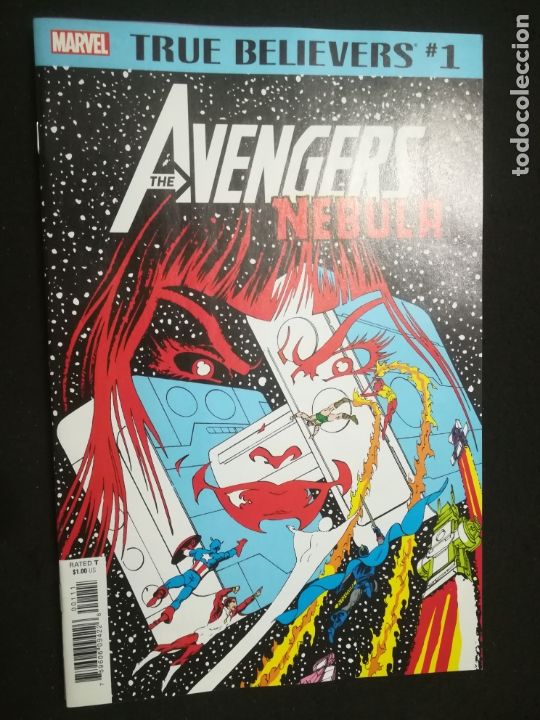 C&oacute;mics: TRUE BELIEVERS. THE AVENGERS. NEBULA. JUNIO 2019 - Foto 1