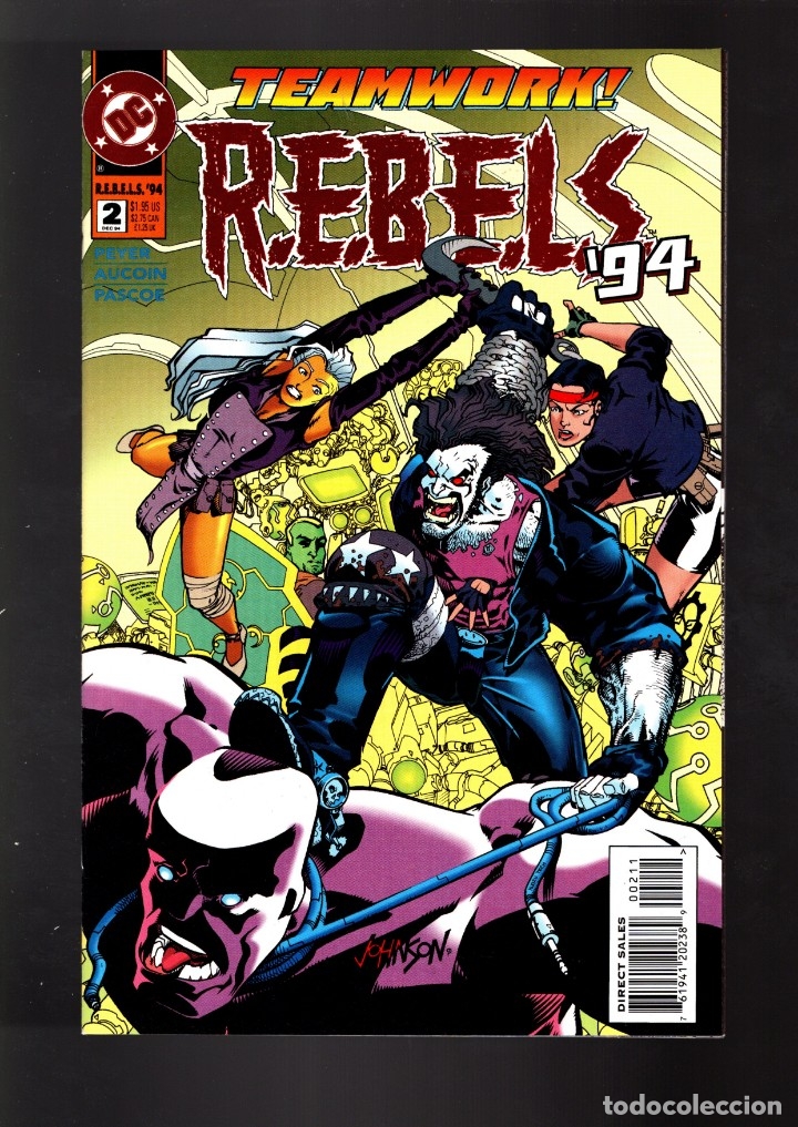 Rebels 2 Dc 1994 Vfn Nm Lobo Legion Sold At Auction