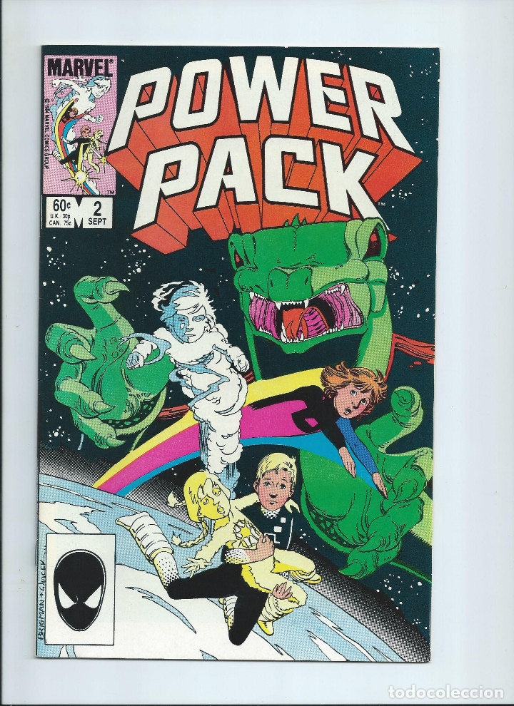 C&oacute;mics: POWER PACK N&ordm; 2 , ORIGINAL MARVEL (1984). CASI NUEVO - Foto 1