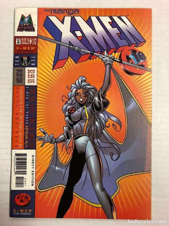 C&oacute;mics: X-Men the Manga #10 Comic Book Marvel 1998 - Foto 1