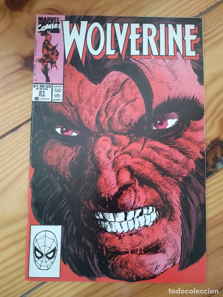 C&oacute;mics: Wolverine # 21 - 1990 - A1 - Foto 1