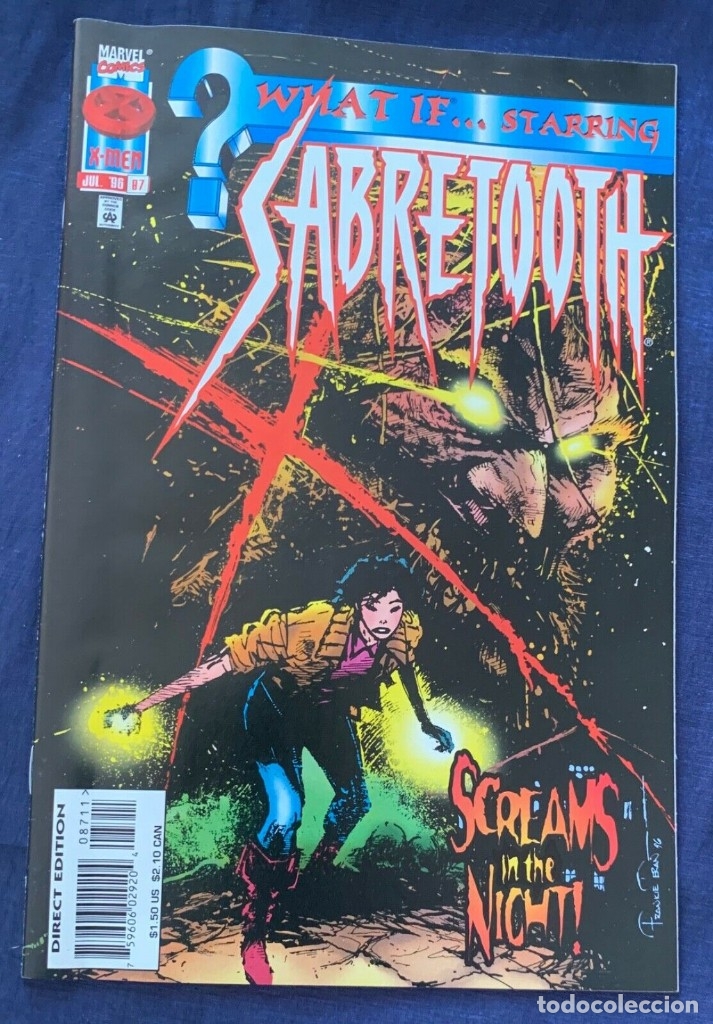 C&oacute;mics: US MARVEL: WHAT IF? VOL.2 #87 MARVEL COMICS. SABRETOOTH. - Foto 1