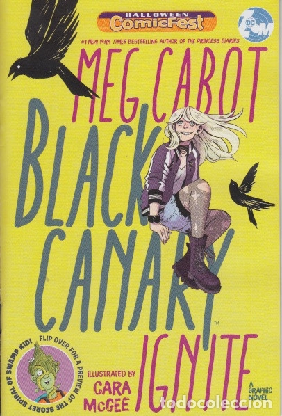 C&oacute;mics: Secret Spiral of Swamp Kid / Black Canary (2019 DC) Halloween ComicFest