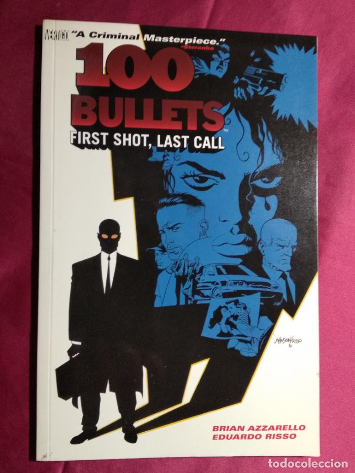 C&oacute;mics: 100 BULLETS FIRST. N&ordm; 1. SHOT, LAST CALL. BRIAN AZZARELLO. EDUARDO RISSO. DC COMICS - Foto 1