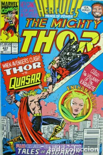 C&oacute;mics: Thor #437  Marvel comics - Foto 1