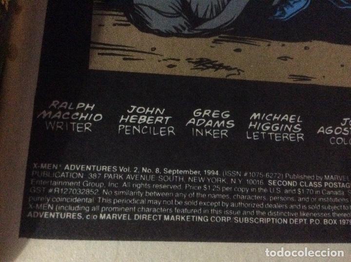 C&oacute;mics: Pick x men adventures vol 2 1994 num 8 - Foto 3