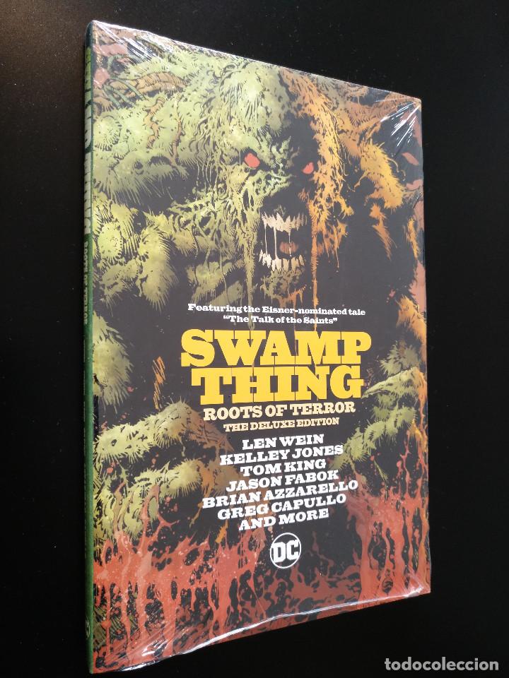 SWAMP THINGS ROOTS OF TERROR DELUXE ED HC NEW// UNREAD SEALED