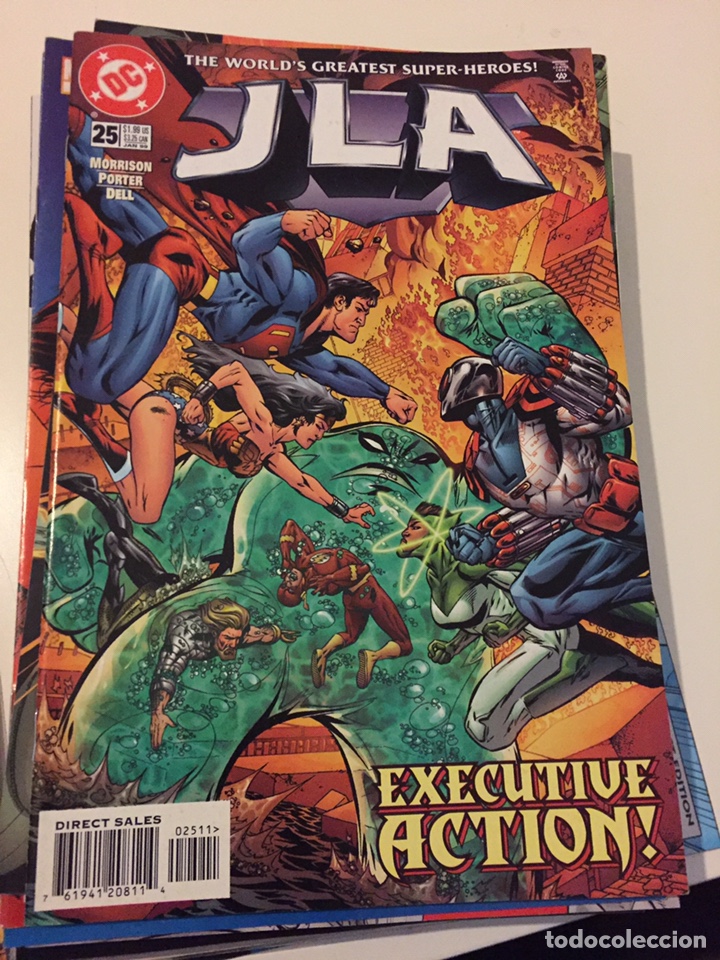 C&oacute;mics: JLA #25 (1999) MORRISON PORTER VF - Foto 1