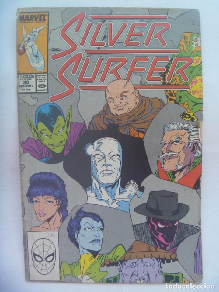 C&oacute;mics: COMICS MARVEL : SILVER SURFER . ESTADOS UNIDOS, 1989. EN INGLES - Foto 1