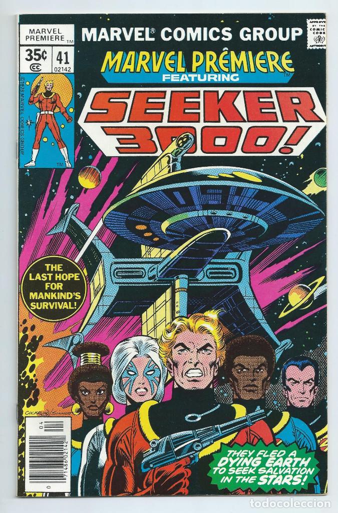 Comics : MARVEL PREMIERE N&ordm; 41 : SEEKER 3000. ORIGINAL MARVEL. EXCELENTE ESTADO (1978)