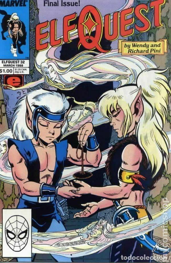 Fumetti: ElfQuest #32 1987 Marvel Epic Comics. FINAL ISSUE.