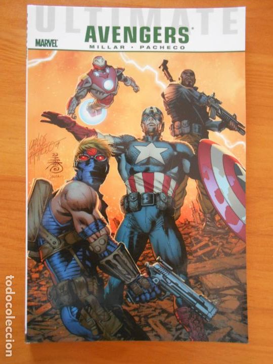 C&oacute;mics: ULTIMATE AVENGERS - MILLAR, PACHECO - MARVEL - EN INGLES (8W) - Foto 1