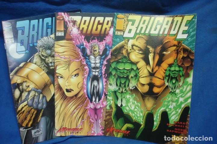 C&oacute;mics: BRIGADE N&ordm; 4, 5, 7 - 1994 - VERSI&Oacute;N ORIGINAL USA - Foto 1