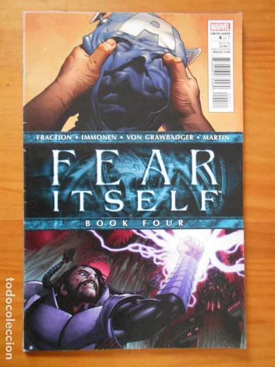 C&oacute;mics: FEAR ITSELF - BOOK FOUR - MIEDO ENCARNADO - LIBRO CUARTO - MARVEL - EN INGLES (BY) - Foto 1