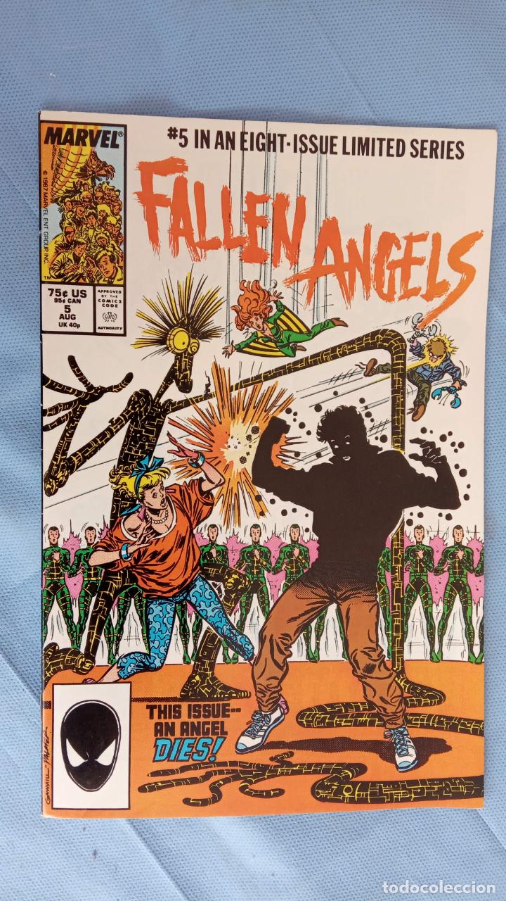 C&oacute;mics: FALLEN ANGELS V&ordm; 1 N&ordm; 5 - AUGUST 1987 - MARVEL C&Oacute;MICS - NUEVO - Foto 2