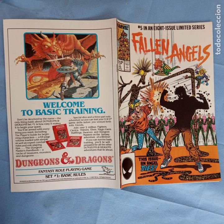 C&oacute;mics: FALLEN ANGELS V&ordm; 1 N&ordm; 5 - AUGUST 1987 - MARVEL C&Oacute;MICS - NUEVO - Foto 1