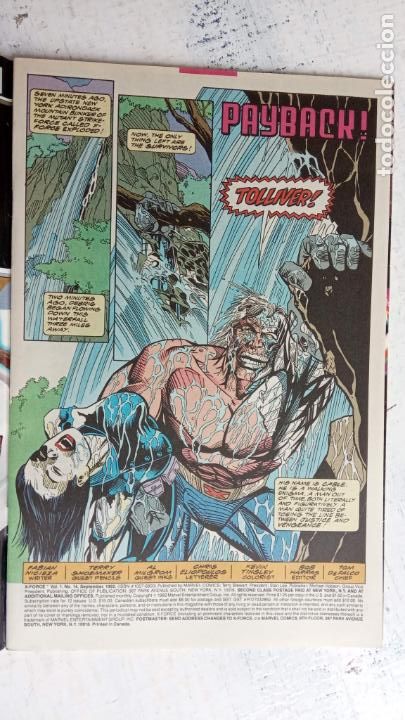 C&oacute;mics: X FORCE vol. 1 n&ordm; 14 - september 1992 - NUEVO - MARVEL C&Oacute;MICS - Foto 3