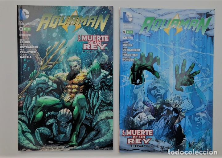 C&oacute;mics: Aquaman Vol.1 ECC Numeros 1 al 7. - Foto 3