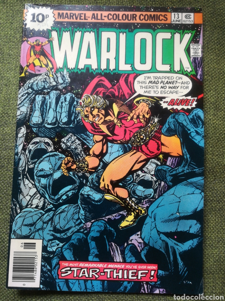 C&oacute;mics: Warlock (1972 Marvel 1st Series) starlin #13 - Foto 1