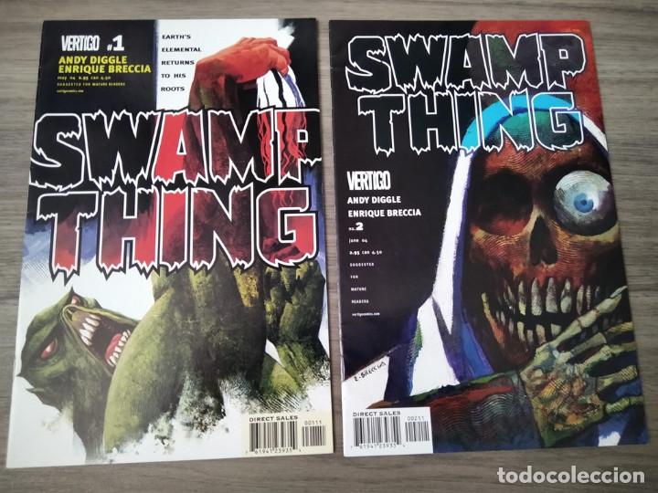 C&oacute;mics: DC. SWAMP THING NUMEROS 1 Y 2 DE DIGGLE Y BRECIA. - Foto 1