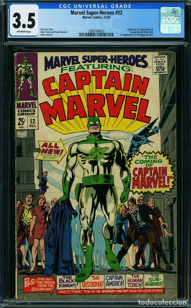 C&oacute;mics: MARVEL SUPER-HEROES# 12 CGC 3.5 UNIVERSAL - Foto 1