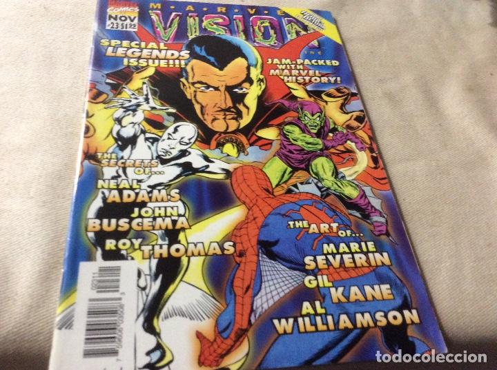 C&oacute;mics: Pick MARVEL VISION - N&ordm; 23 THE MARVEL FAN MAGAZINE - REVISTA EN INGLES