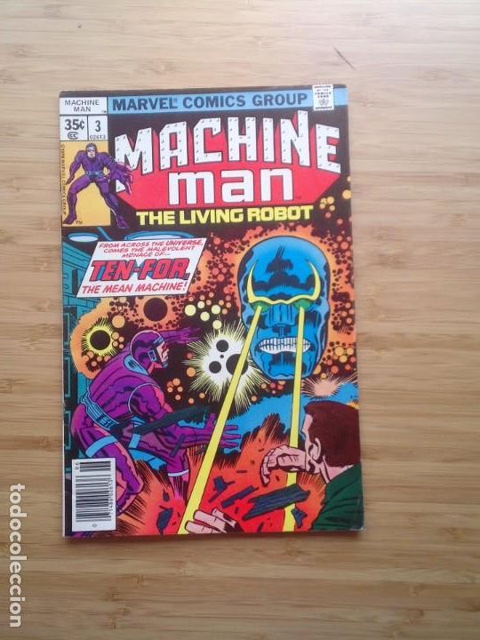 C&oacute;mics: MACHINE MAN - NUMERO 3 - MARVEL COMICS GROUP - 1978 - BUEN ESTADO - COMIC USA - GORBAUD - CJ 189 - Foto 1