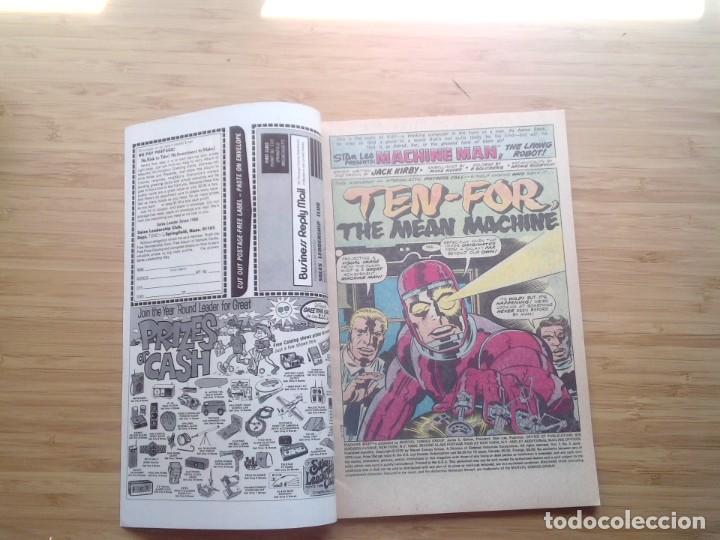 C&oacute;mics: MACHINE MAN - NUMERO 3 - MARVEL COMICS GROUP - 1978 - BUEN ESTADO - COMIC USA - GORBAUD - CJ 189 - Foto 2