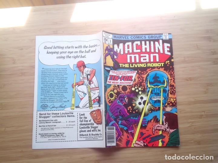 C&oacute;mics: MACHINE MAN - NUMERO 3 - MARVEL COMICS GROUP - 1978 - BUEN ESTADO - COMIC USA - GORBAUD - CJ 189 - Foto 6