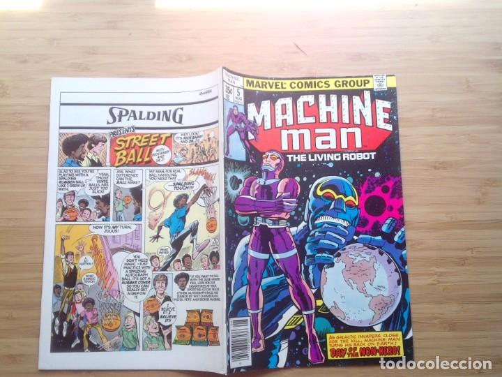 C&oacute;mics: MACHINE MAN - NUMERO 5 - MARVEL COMICS GROUP - 1978 - BUEN ESTADO - COMIC USA - GORBAUD - CJ 189 - Foto 7