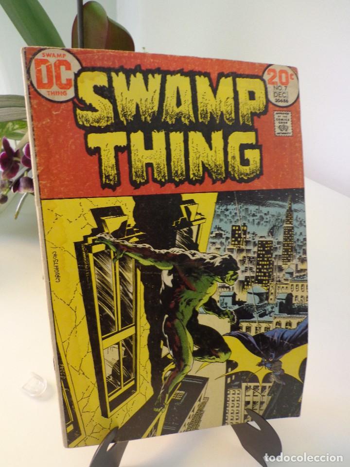 swamp thing #7-first crossover swamp thing vs b - Buy Antique comics from  the . on todocoleccion