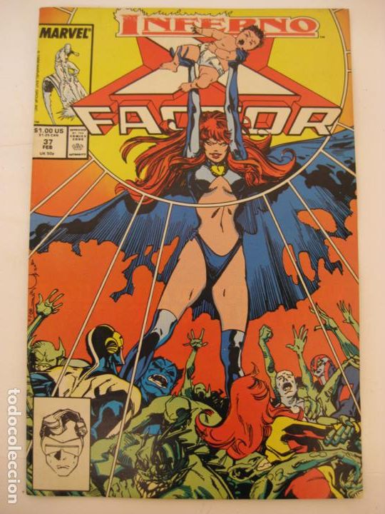 C&oacute;mics: LOTE 8 COMICS - FACTOR X - A&Ntilde;O 1989 - Foto 2