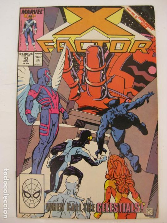 C&oacute;mics: LOTE 8 COMICS - FACTOR X - A&Ntilde;O 1989 - Foto 6
