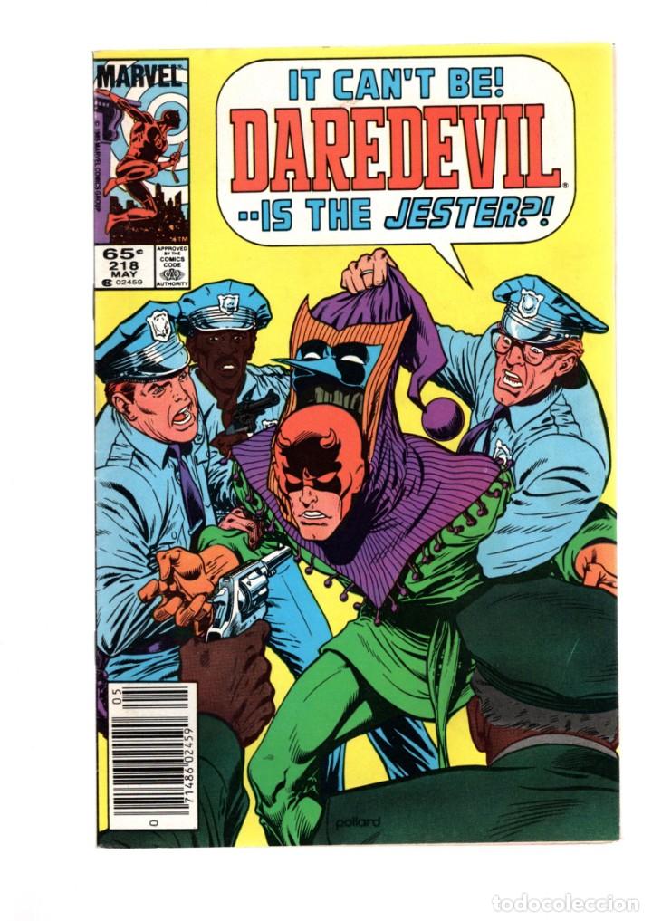 Daredevil 218 - marvel 1985 vfn- / denny oneil - Vendido en Subasta