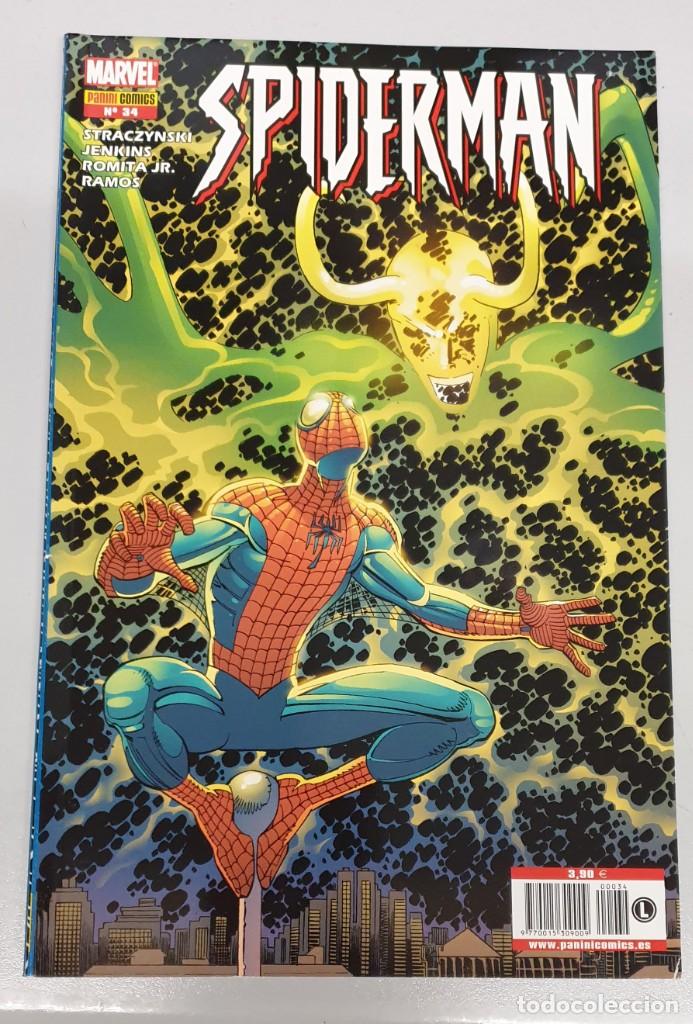 C&oacute;mics: SPIDERMAN VOL 6 N&ordm; 34 - STRACZYNSKI - JENKINS / MARVEL - PANINI - Foto 1