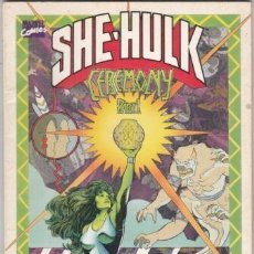 Cómics: SENSATIONAL SHE-HULK IN CEREMONY. MARVEL COMICS. TOMO 1. HULKA.. Lote 192114231