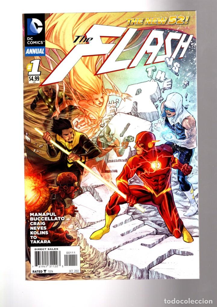 C&oacute;mics: FLASH ANNUAL 1 - DC 2012 NEW 52 VFN+ / ROGUES - Foto 1