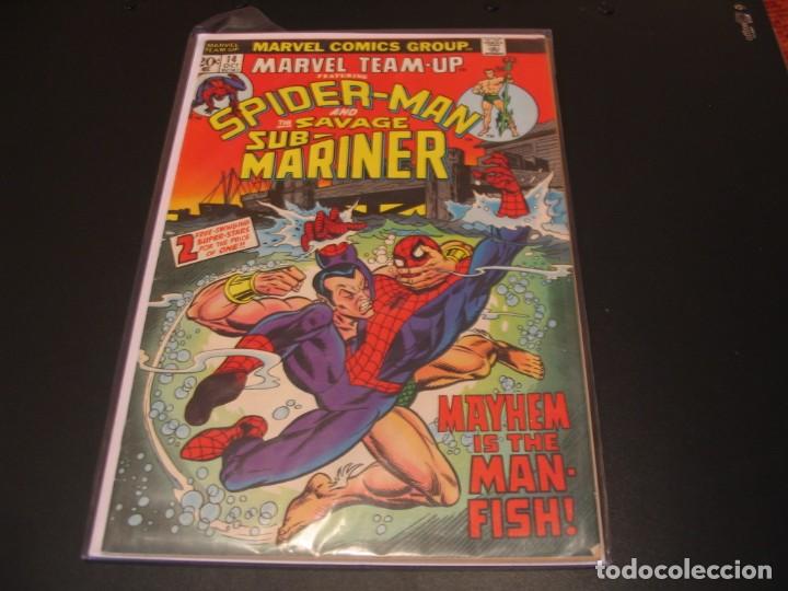 C&oacute;mics: MARVEL TEAM UP N&ordm; 14 SPIDER-MAN SUB-MARINER MARVEL COMICS GROUP 1973 SPIDERMAN - Foto 1