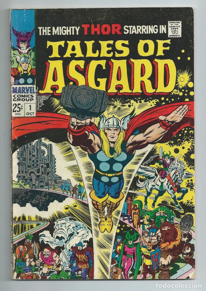 Comics : TALES OF ASGARD N&ordm; 1 (OCT 1968). ORIGINAL MARVEL. BUEN ESTADO. 68 PAGS. LOMO.