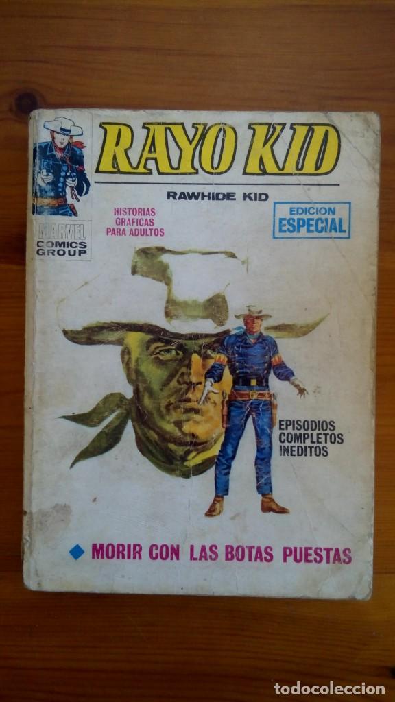 C&oacute;mics: &rdquo;Morir con las Botas Puestas. Rayo Kid. MARVEL COMICS GROUP. - Foto 1