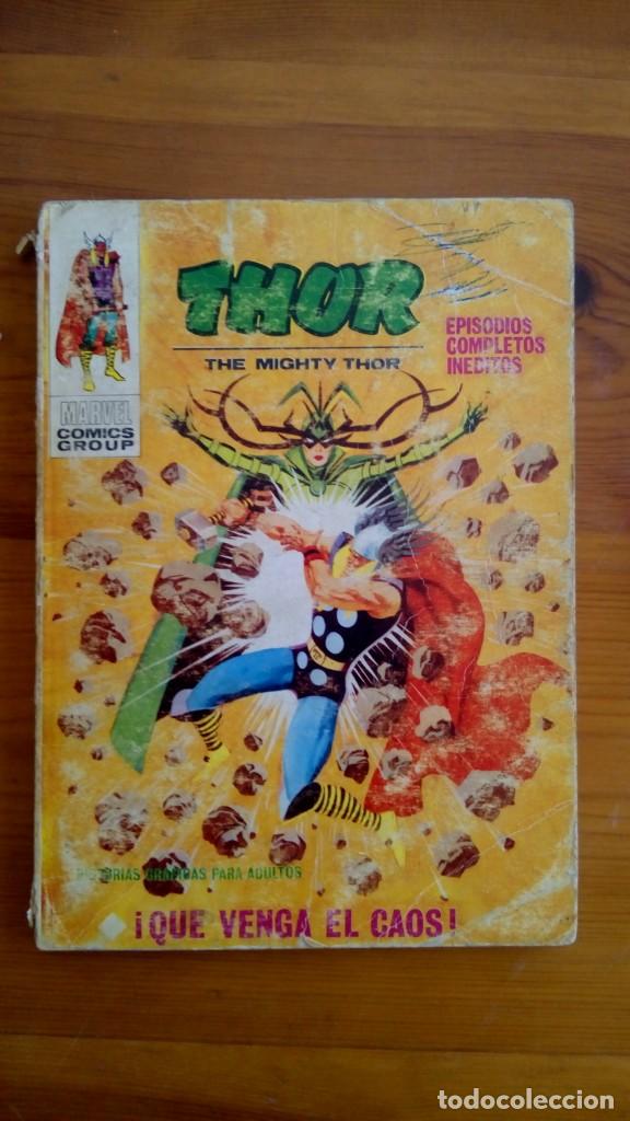 C&oacute;mics: &iexcl;Qu&eacute; venga el caos! THOR, episodios completos. MARVEL COMICS GROUP. EDICIONES V&Eacute;RTICE. - Foto 1