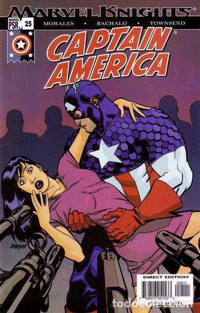 C&oacute;mics: CAPTAIN AMERICA #25, MARVEL 2.004. USA. - Foto 1