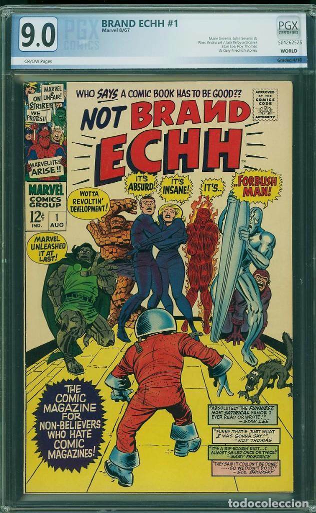 C&oacute;mics: NOT BRAND ECHH# 1 PGX 9.0 MARVEL COMICS DE 1967 - Foto 1