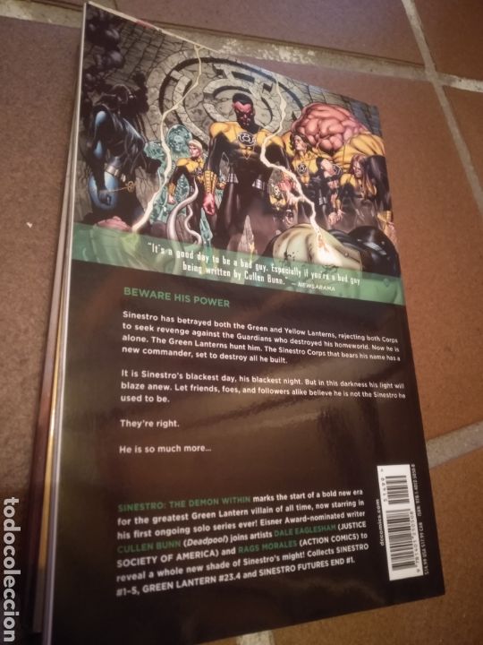 C&oacute;mics: Sinestro volumen 1 The Demon Within - Foto 2