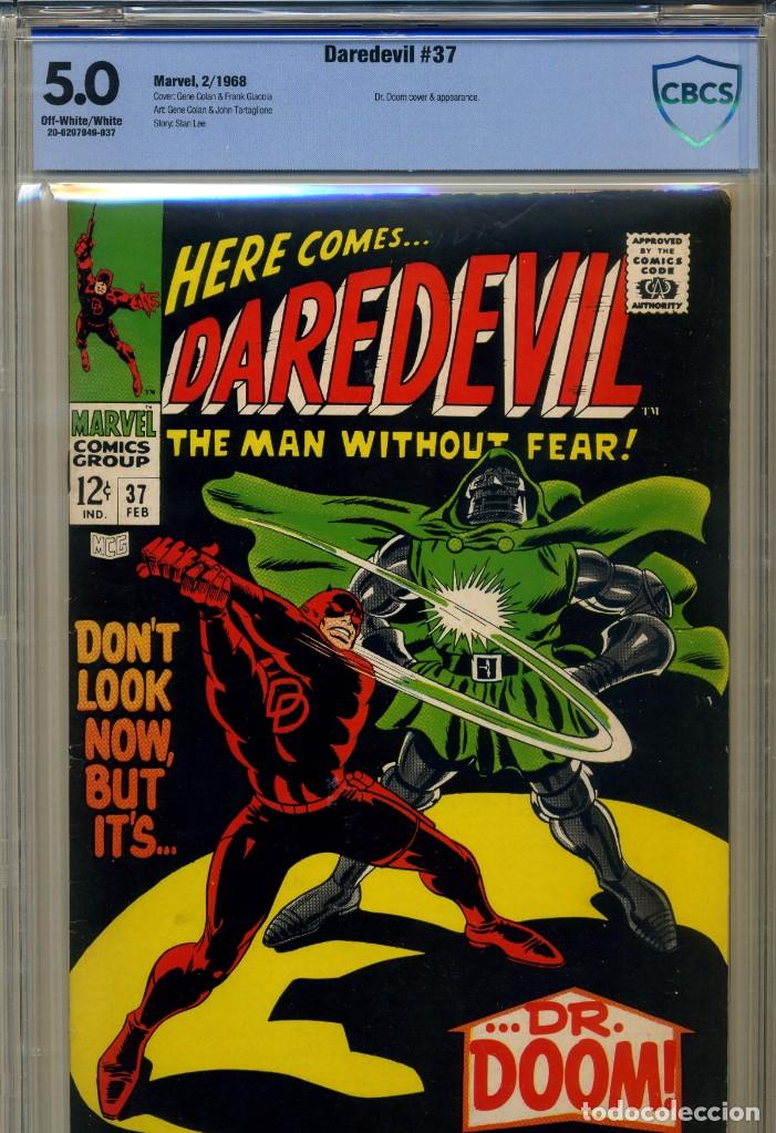 C&oacute;mics: DAREDEVIL# 37 CBCS 5.0 DE 1968 - Foto 1