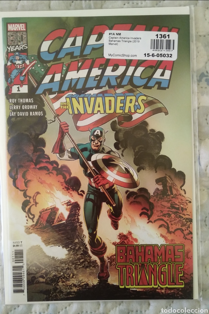 C&oacute;mics: CAPTAIN AMERICA AND THE INVADERS: BAHAMAS TRIANGLE, MARVEL COMICS 2019 - Foto 1
