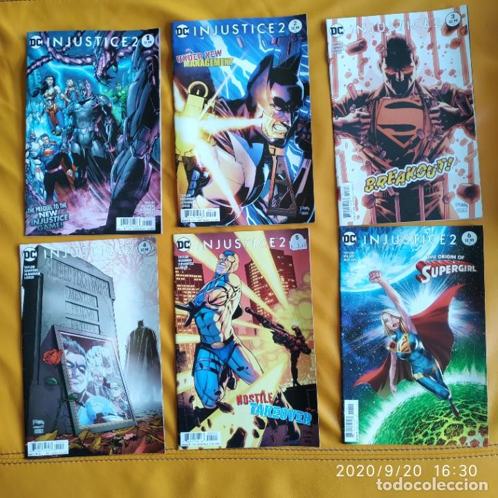 C&oacute;mics: INJUSTICE 2 ORIGINAL DC COMICBOOK EN INGL&Eacute;S - 34 N&Uacute;MEROS + ANUAL DE REGALO (CASI COMPLETA)