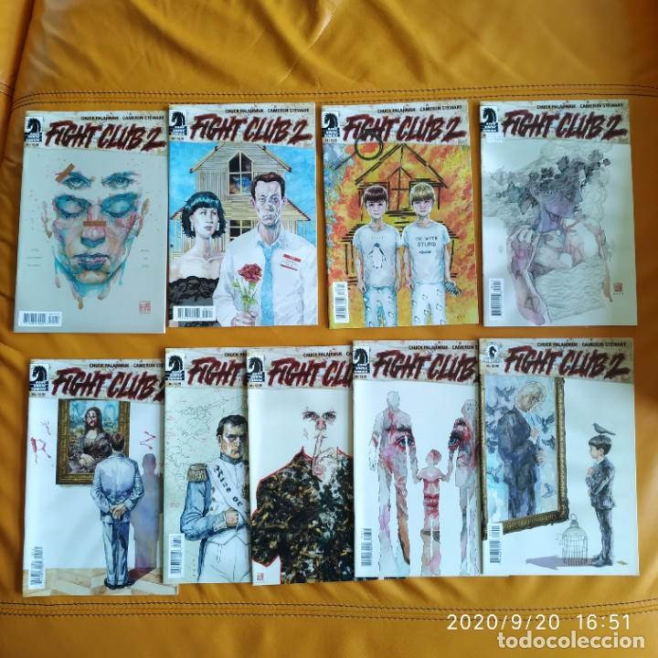 C&oacute;mics: FIGHT CLUB 2 DE CHUCK PALANIUK - COMICBOOK EN INGL&Eacute;S - 9 N&Uacute;MEROS (CASI COMPLETA)