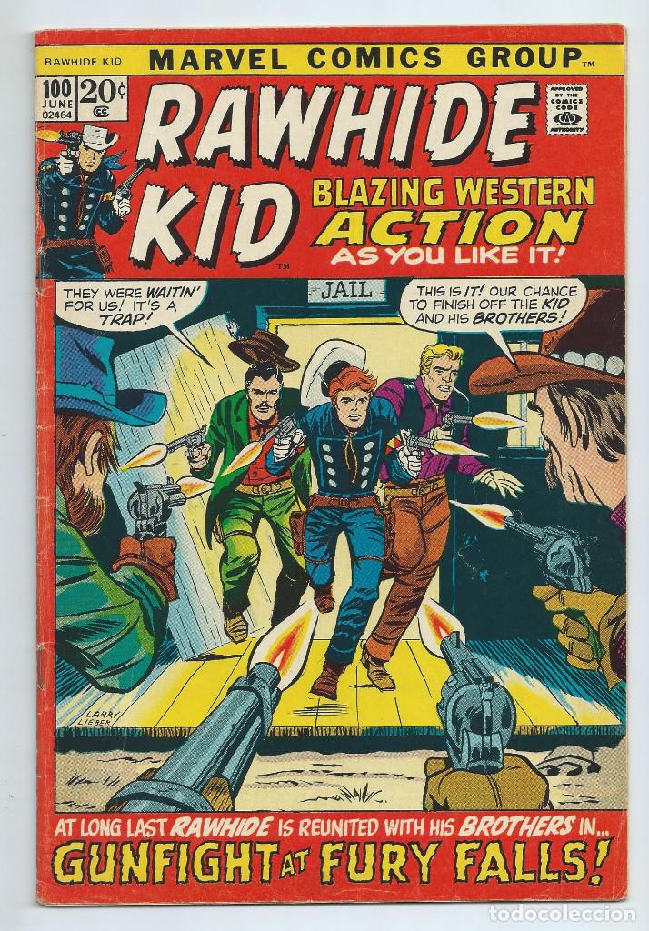 C&oacute;mics: RAWHIDE KID N&ordm; 100 (JUNIO 1972). BUEN ESTADO. ORIGINAL MARVEL - Foto 1